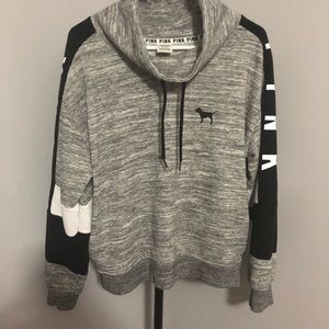 VICTORIA’s SECRET cut off hood sweater! 🌫🏐👣